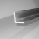 Угол алюминиевый равнополочный 40ммх40мм толщина полки 2 мм