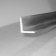Угол алюминиевый равнополочный 50ммх50мм  АД31 толщина полки 2 мм