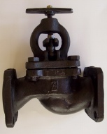 Вентиль фланцевый чугунный, d (диаметр) 50 мм, Ry (давление) 10. (прорез. клапан)